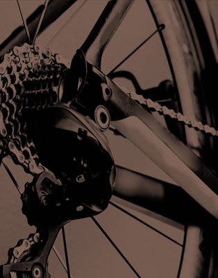 cambio di una bici